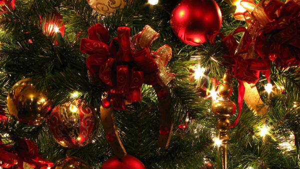 Wallpaper Christmas, Desktop, Tree, Decoration