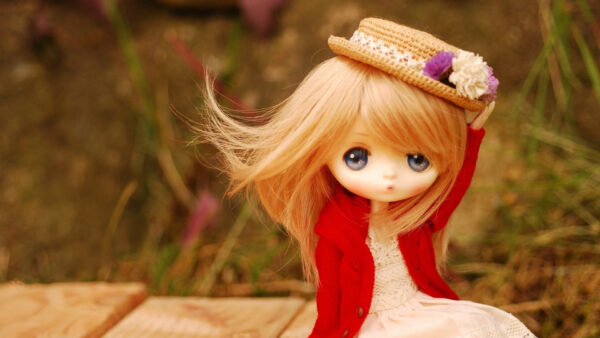 Wallpaper Hair, Girl, With, Hat, Toy, Blonde, Desktop, Doll