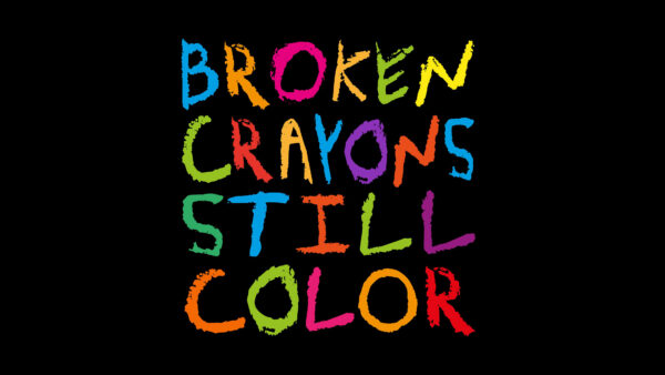 Wallpaper Crayons, Broken, Motivational, Color, Still