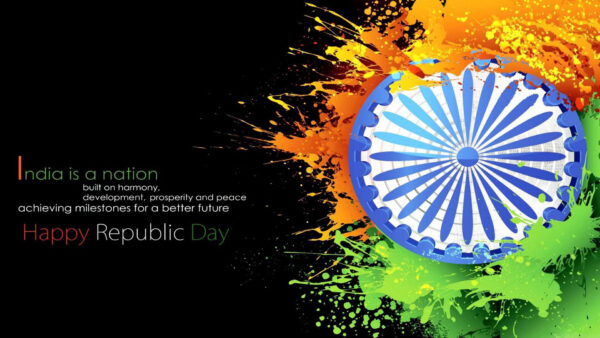 Wallpaper For, And, Milestones, Built, Peace, Prosperity, Development, Better, Harmony, India, Day, Future, Achieving, Nation, Republic