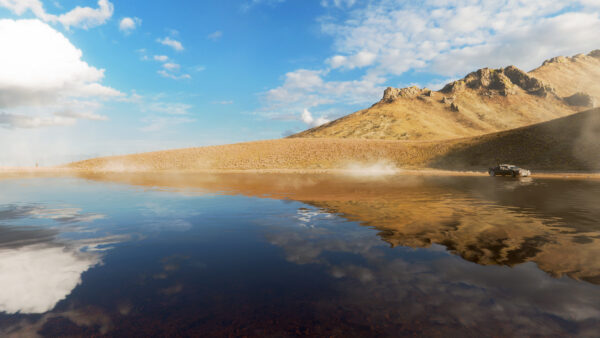 Wallpaper Forza, Mountain, Nature, Background, Horizon