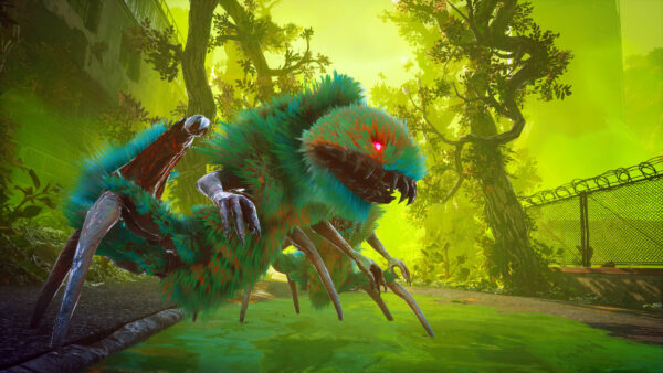 Wallpaper Biomutant, Green, Background