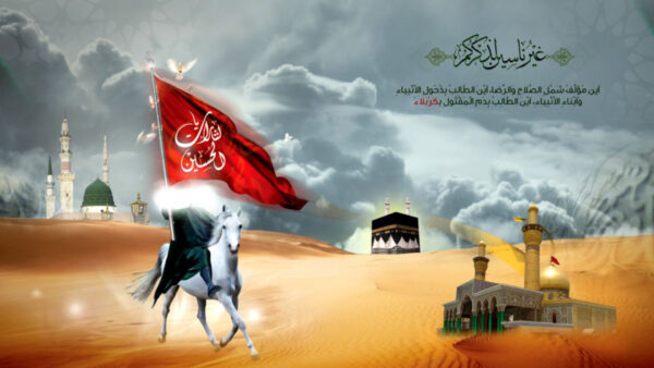 Wallpaper White, Hussain, Desert, Horse