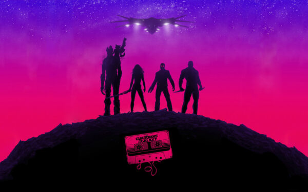 Wallpaper Guardians, Poster, Galaxy