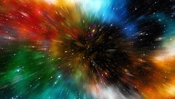 Wallpaper Colorful, Universe