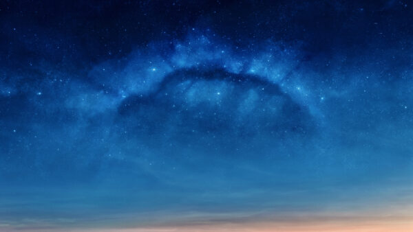 Wallpaper Blue, Sky, Starry