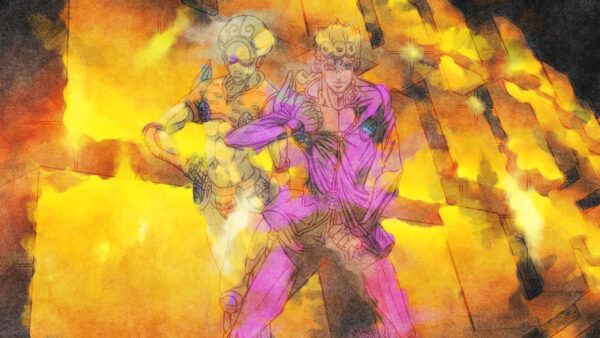 Wallpaper Anime, Giorno, Fire, Giovanna, Like, JOJO, Background, Desktop