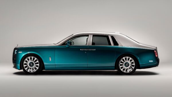 Wallpaper Iridescent, Cars, Rolls-Royce, Phantom, Opulence, 2021