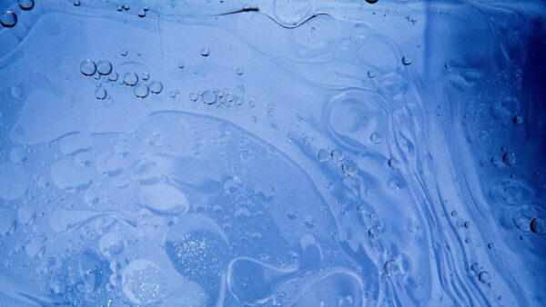 Wallpaper Water, Blue, Liquid, Abstract, Bubbles, Mobile, Desktop, Abstraction