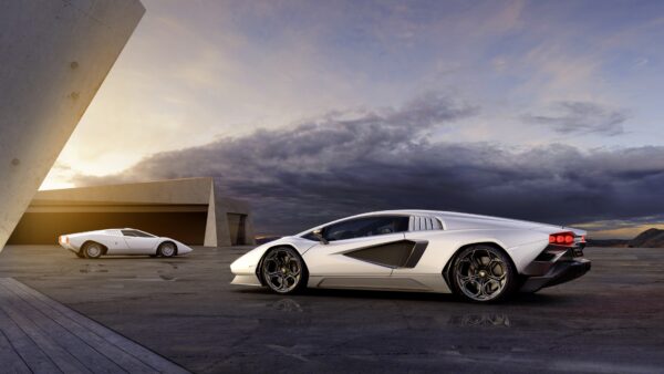 Wallpaper Cars, 800, 2022, LPI, Countach, Lamborghini