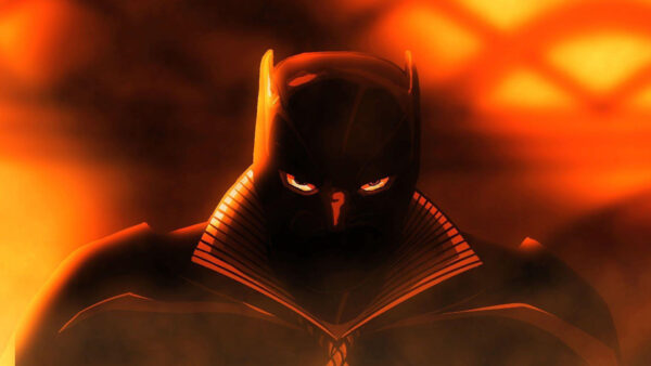 Wallpaper Black, Marvel, Panther, Background, Yellow, Red, Desktop