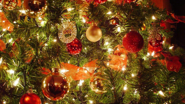 Wallpaper Garlands, Christmas, Desktop, Decorations, Tree
