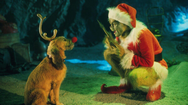 Wallpaper With, Dog, Grinch, Santa, Desktop, The