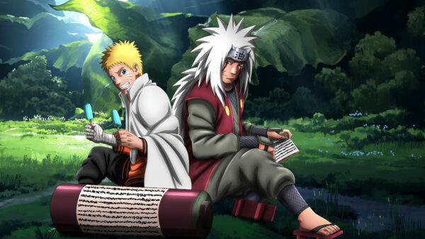 Wallpaper Naruto, Uzumaki, Jiraiya