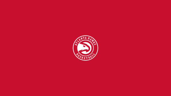 Wallpaper Basketball, Logo, Hawks, Red, Atlanta, Badge, Crest, Emblem