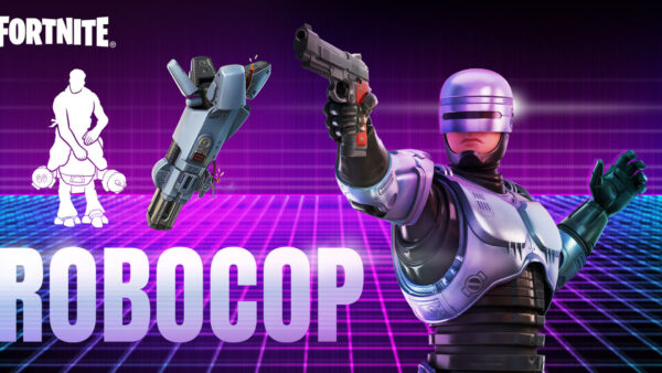 Wallpaper Skin, RoboCop, Fortnite