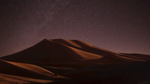 Wallpaper Night, Desert