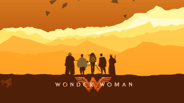 Wallpaper Artwork, Wonder, Woman