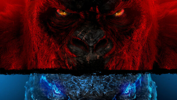 Wallpaper Kong, Godzilla, King