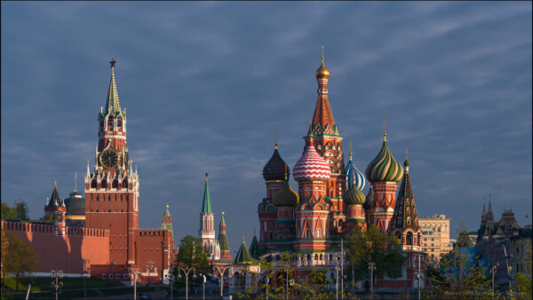 Wallpaper Basil’s, Travel, Desktop, Spasskaya, Square, Saint, Cathedral, Tower, Russia, Kremlin, Red, Moscow