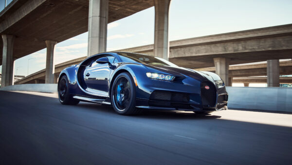 Wallpaper Blue, Bugatti, Supercar, Car, Cars, Chiron, Sport