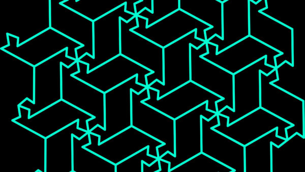 Wallpaper Mobile, Desktop, Abstraction, Pattern, Background, Black, Green, Abstract, Lines