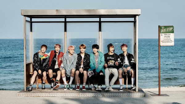 Wallpaper Boys, Bangtan, Sitting, Background, BTS, Are, Ocean