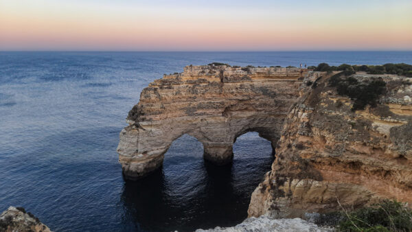 Wallpaper Mobile, Sea, Under, During, Nature, Coast, Sky, Blue, Desktop, Sunset, Rock