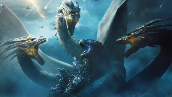 Wallpaper King, Ghidorah, Godzilla, Monsters, The