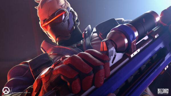 Wallpaper Overwatch, Soldier