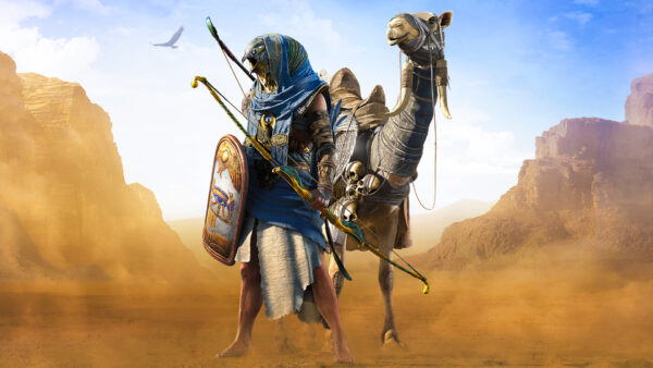 Wallpaper Horus, Assassins, Origins, Creed