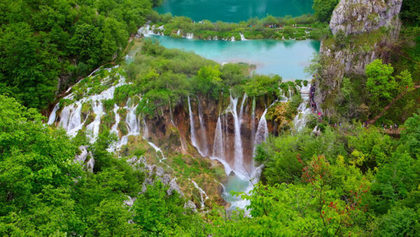 Wallpaper Around, National, Plitvice, Croatia, Nature, Mountain, Desktop, Waterfall, Landscape, And, Forest, Lakes, Mobile, Park