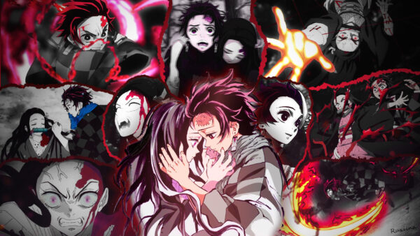 Wallpaper Kimetsu, Desktop, Demon, Yaiba, Nezuko, Angles, Anime, Slayer, Tanjirou, Kamado, Different