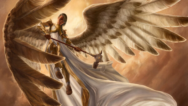 Wallpaper Desktop, Angel, Weapon, Magic, With, The, Armor, Gathering, Warrior