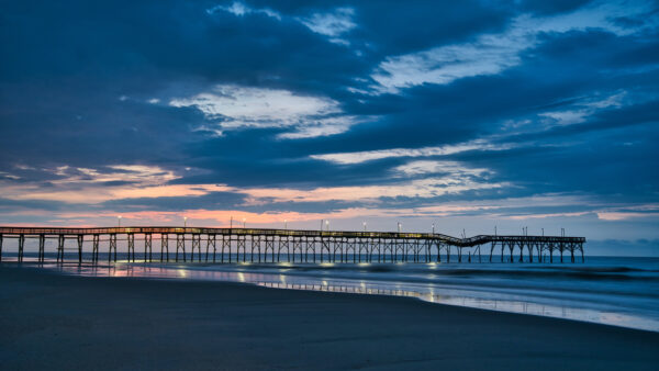 Wallpaper Mobile, Nature, Desktop, Sand, Sea, Pier, Coast, Horizon