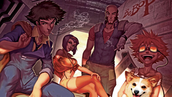 Wallpaper Jet, Faye, Black, Bebop, Edward, Spike, Spiegel, Valentine, Cowboy