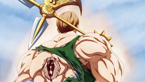 Wallpaper With, Back, Sins, The, Escanor, Weapon, View, Desktop, Deadly, Seven
