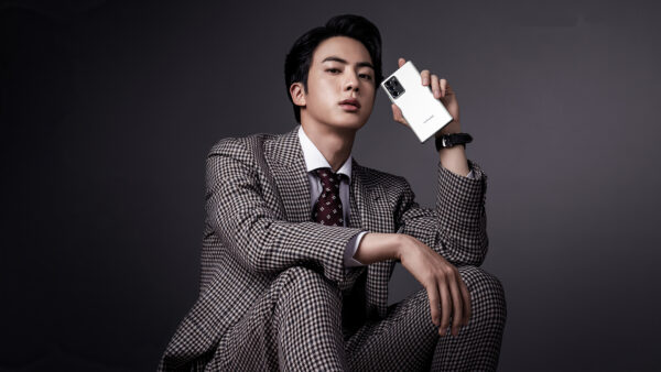 Wallpaper Wearing, BTS, Background, Seok-jin, Suit, Black, Kim, Coat, Checked
