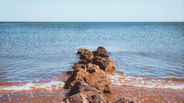 Wallpaper Desktop, Stones, Nature, Beach, Sea, Mobile, Water