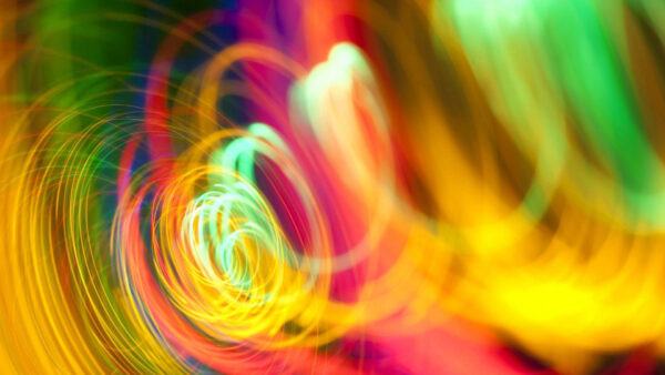 Wallpaper Line, Spiral, Bright, Colorful, Abstract