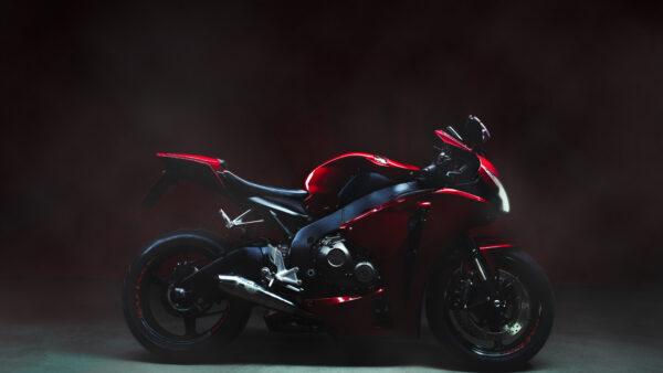 Wallpaper Black, Motorcycle, Red, Honda, CB1000R