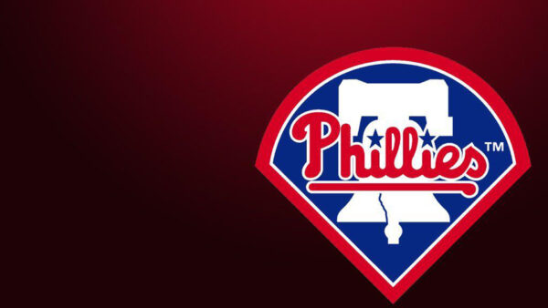 Wallpaper And, Phillies, Black, With, Logo, Background, Desktop, Red