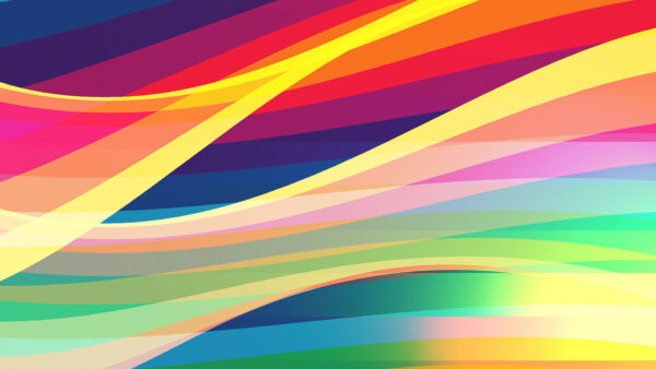 Wallpaper Colorful, Lines, Minimalist