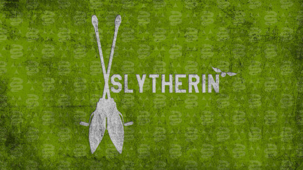 Wallpaper Green, Background, Slytherin