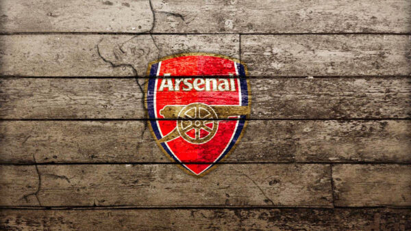 Wallpaper Wood, WALL, Arsenal, Background, Logo