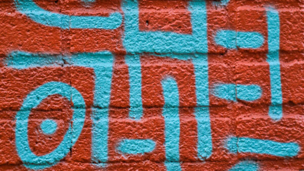 Wallpaper Bricks, Red, WALL, Graffiti