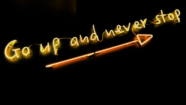 Wallpaper Word, And, Background, Black, Light, Never, Stop, Neon