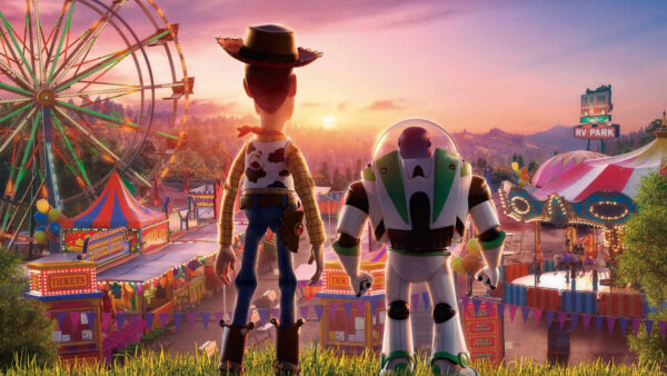 Wallpaper Toy, Woody, Story, Lightyear, Buzz, And