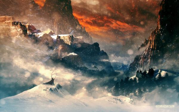 Wallpaper Mountains, Hobbit