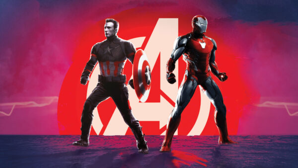 Wallpaper America, Captain, Endgame, Iron, Avengers, Man